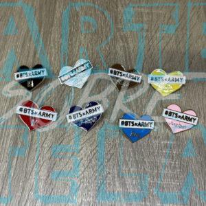 IMG_5660 Broches corazón BTS